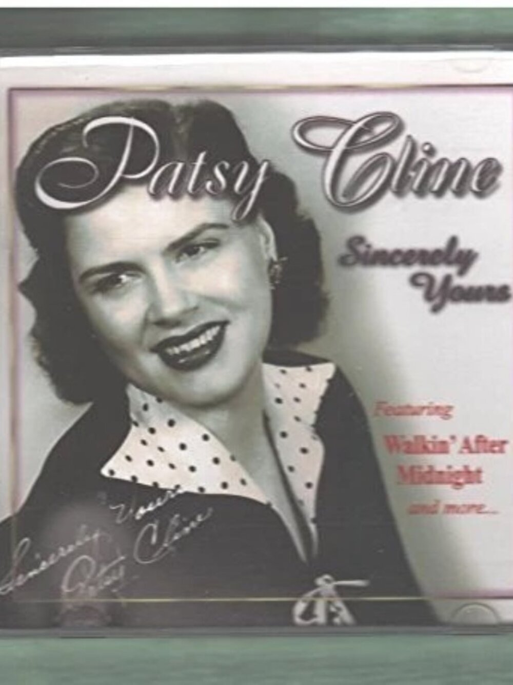 Patsy Cline Sincerely Yours Retro Music CD 1995 like new